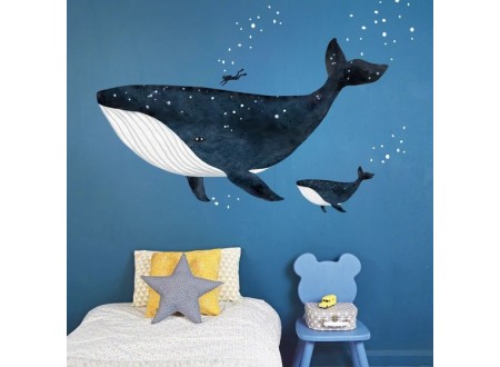 ADESIVO FUNDO DO MAR BALEIAS 